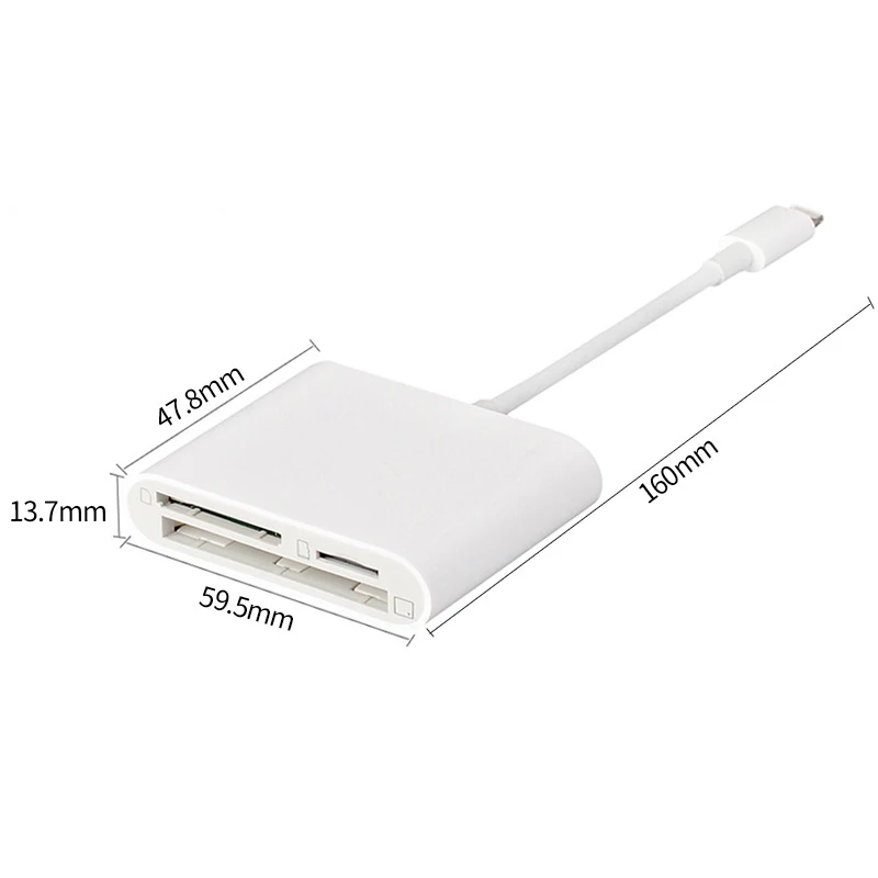 Кардридер USB Type-C 3 в 1 для Macbook Pro OTG устройство чтения внешних карт памяти с Type C на TF