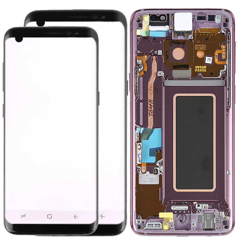 Оригинальный супер Amoled для samsung Galaxy S9 G960 Plus G965 ЖК дисплей сенсорный экран с рамкой