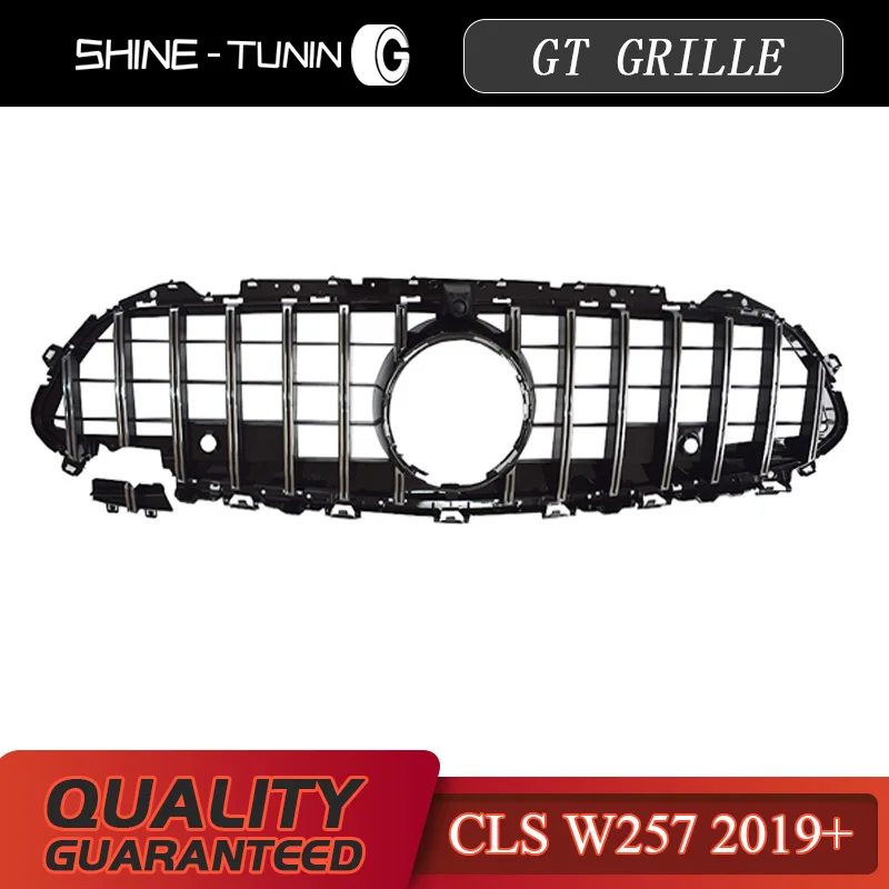 Передняя решетка подходит для CLS class W257 GT GTR CLS300 CLS350 CLS450 CLS500 2019 + без