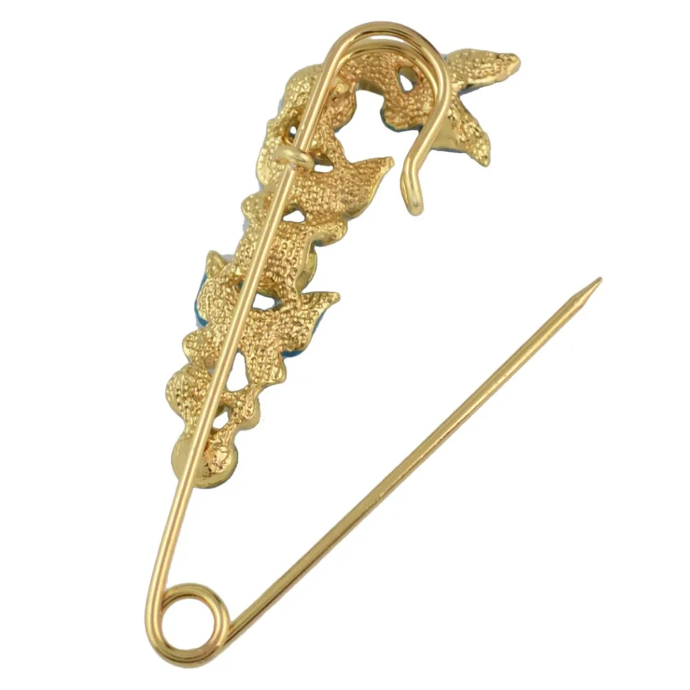 Роскошные Романтические Золотые металлические милые ювелирные изделия Стразы 3