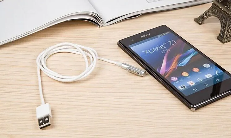 1 м Магнитный зарядный кабель для SONY Xperia Z3 Compact Z3 Mini Z2 Tablet Z1 XL39h L55H L50T L55W USB кабель