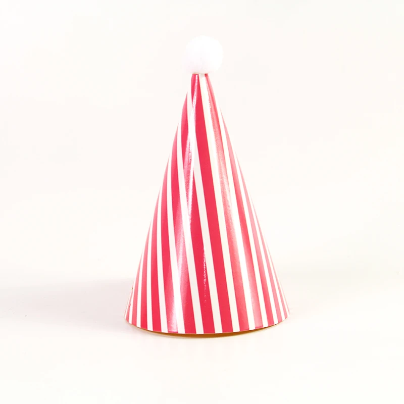 11 шт./компл. Симпатичные вечерние Шапки на день рождения Кепки праздничные