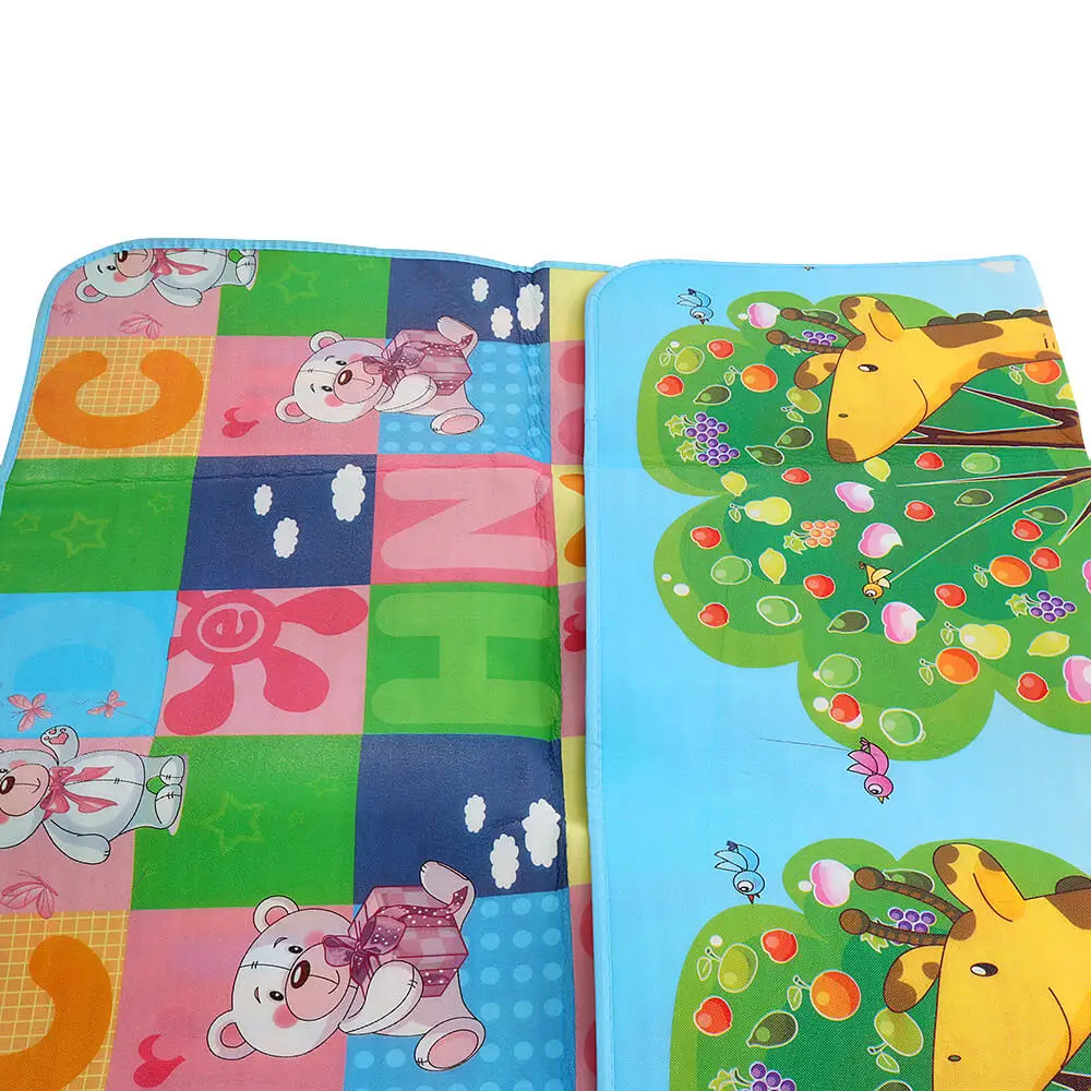 Maboshi 200x180 см двухсторонний мягкий пенопластовый коврик для ползания маленьких