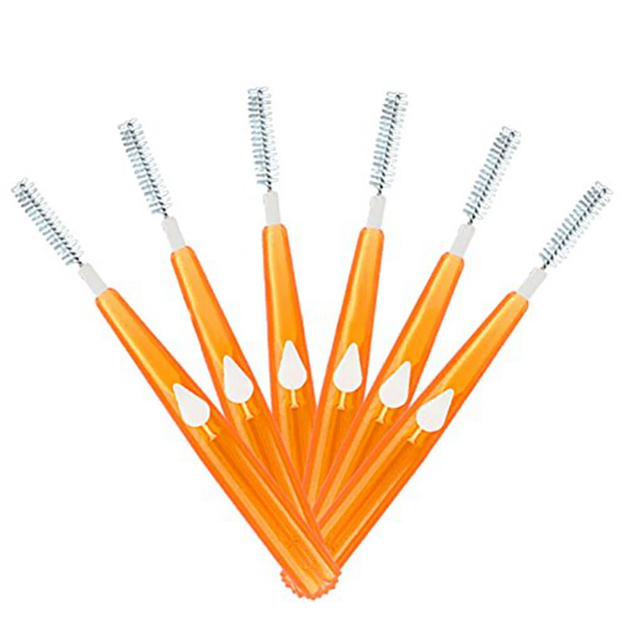 

Gum Dental Brush Push-pull Interdental Brush for Adult Individually Packed 10pc/bag Oral Healthy Care Clean Tool Toothpick