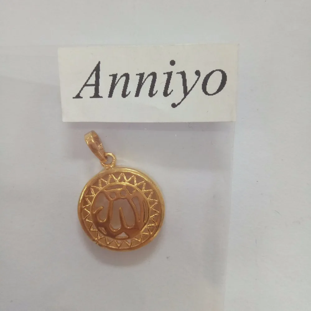 Ожерелье Anniyo лах кулон мусульманские ювелирные изделия женское ювелирное