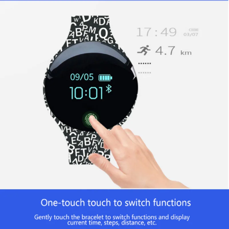 Умные часы с мультяшным Bluetooth для IOS Android мужские и женские спортивные умные