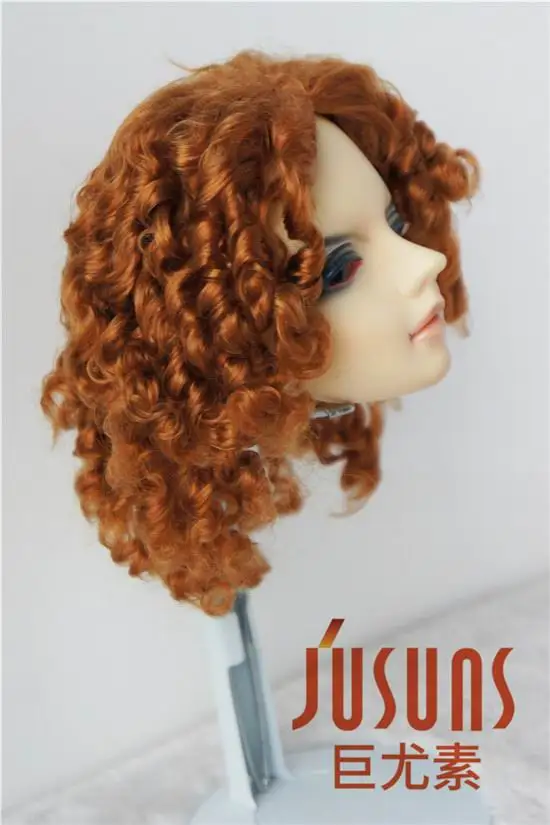 JD001 23-25 см Blyth куклы парики 9-10 дюймов синтетический мохер кукла волосы унисекс средней длины волна BJD парики