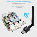 300 Мбитс USB Wifi адаптер USB 2,0 Wi-Fi маршрутизатор Беспроводной сетевой адаптер беспроводной локальной сети с 802.11n антенна для портативных компьютеров