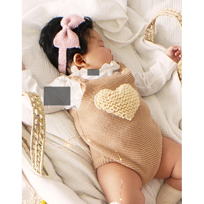 Новинка 2017 года Шерстяные вязаные комбинезоны ручной работы для маленьких