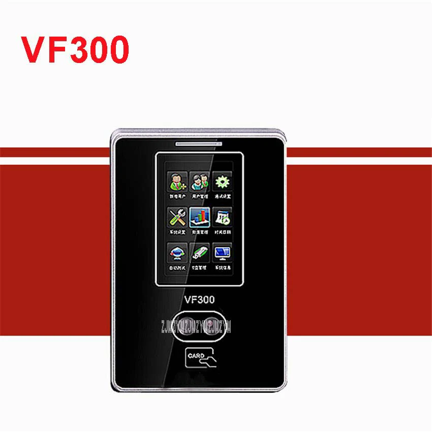 VF30 биометрический tcp / ip usb распознавание лица посещаемость времени рекордер часы