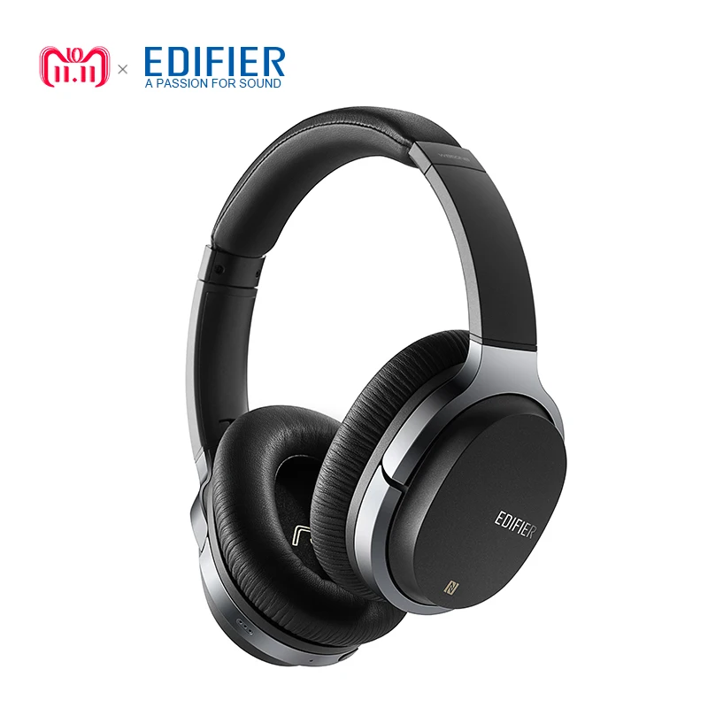 EDIFIER W860NB ANC активные шумоподавляющие bluetooth наушники беспроводные Накладные Bluetooth 4