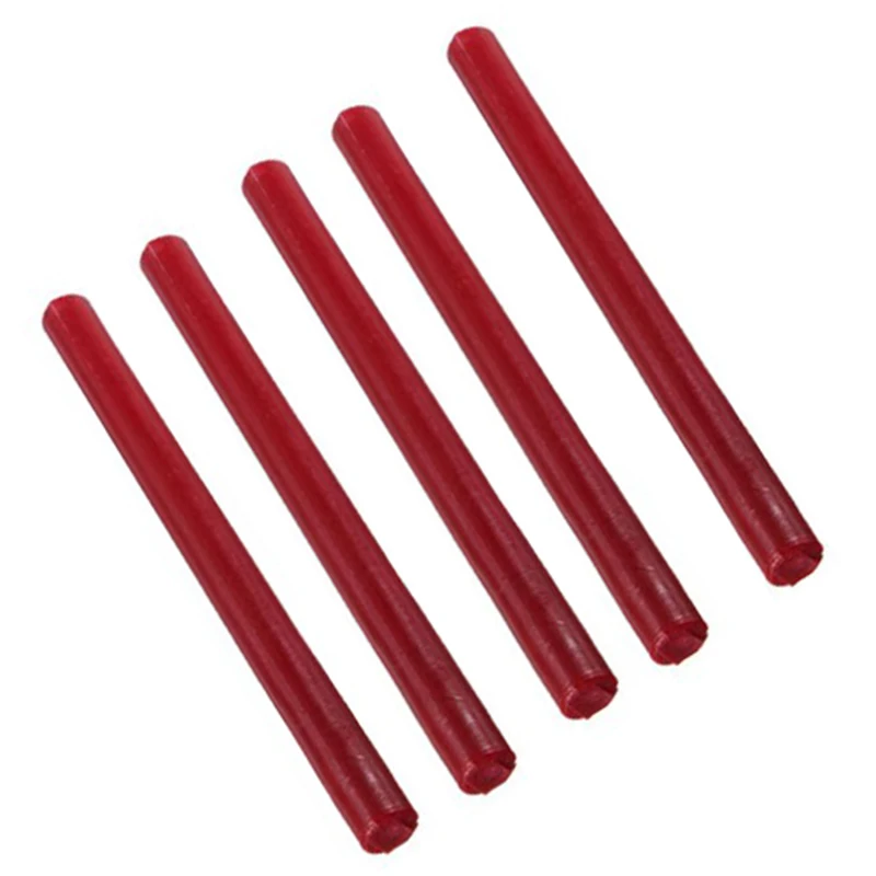 HOT-5pcs герметизация воск штамп палочки-наклейки винтажные гибкие круглые для