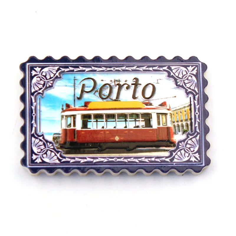 

3D Porto Machine printing resin Refrigerator Fridge Magnet Home Decoration Craft Souvenir Collection NEW
