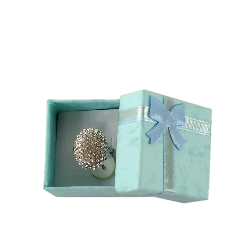 BLUE5X5CM Мода 19 цветов бумажная лента ожерелье серьги кольцо посылка Коробка Цветочный 4*3 см 5*5 см 5*8 см органайзер для хранения ювелирных изделий Подарочная коробка - Цвет: BLUE5X5CM