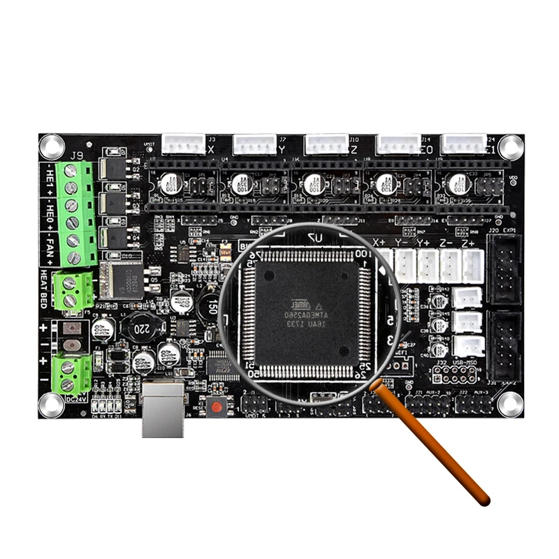 BIGTREETECH GEN V1.0 Управление + TMC2130/A4988/DRV8825/TMC2208 драйвер как MKS Gen V1.4 3D принтеры