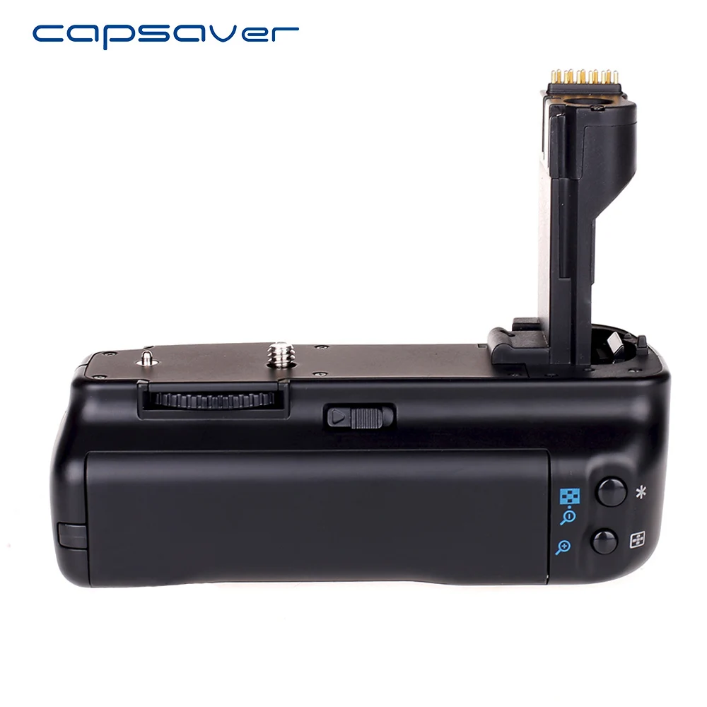 Capsaver вертикальный Батарейная ручка для Canon 20D 30D 40D 50D Камера заменить BG E2N Батарея