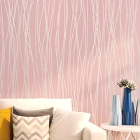 best quality 3d strip bump non woven wallpaper colorful simple beauty wall covering for home wall decor papel de parede
