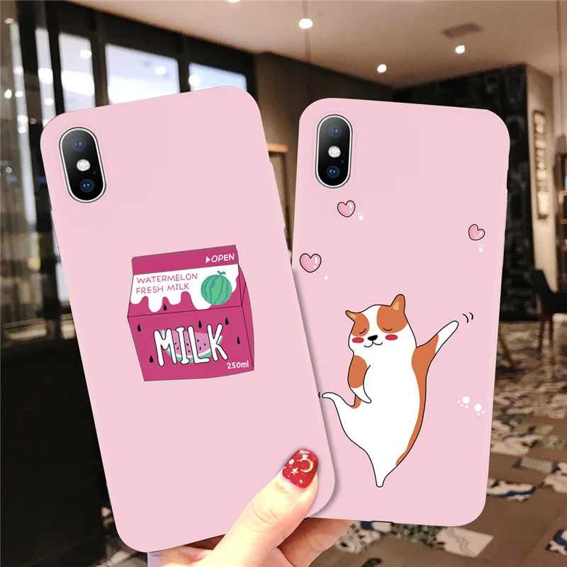 Lovebay чехол для телефона iPhone 6 6s 7 8 Plus X XR XS Макс 5 5S SE Модный милый жилет с