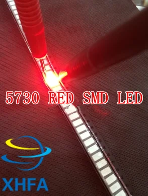 4000 шт 5630/5730 SMD/SMT красный 5730 поверхностное крепление Led светодиоды ультра Birght диод