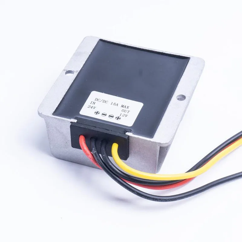 24V TO 12V 15A DC 24 В до 12 В 8A 10A 15A 20A 30A понижающий преобразователь для автомобильных солнечных регуляторов напряжения - Цвет: 24V TO 12V 15A