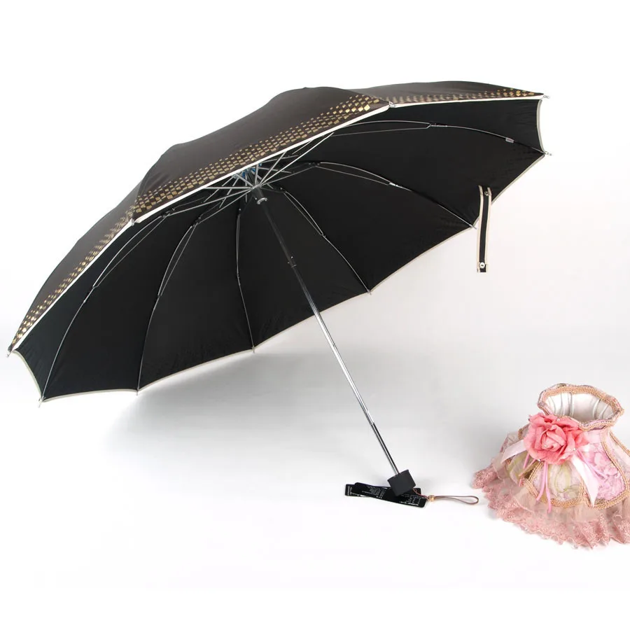 Аврора цветной пластиковый bex8630 зонт от солнца дождь или блеск УФ складной