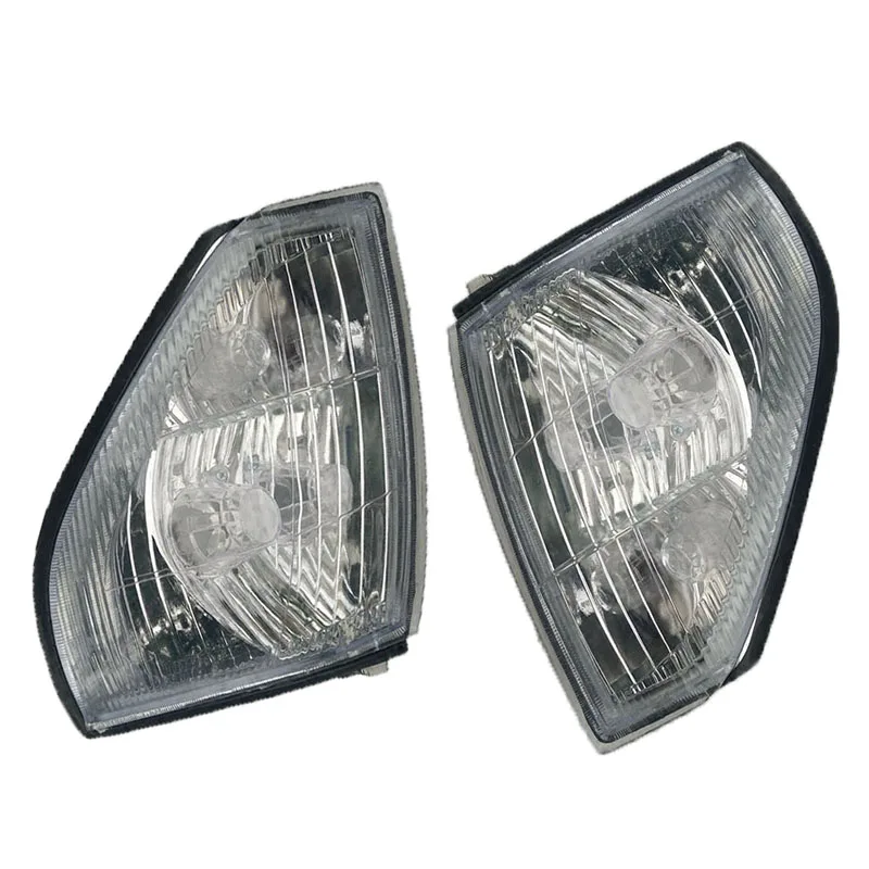 Для Toyota Prado LC90 1998-2002 Передний бампер, сигнальный светильник поворота, угловая лампа, без лампы, автомобильные аксессуары, 2 шт