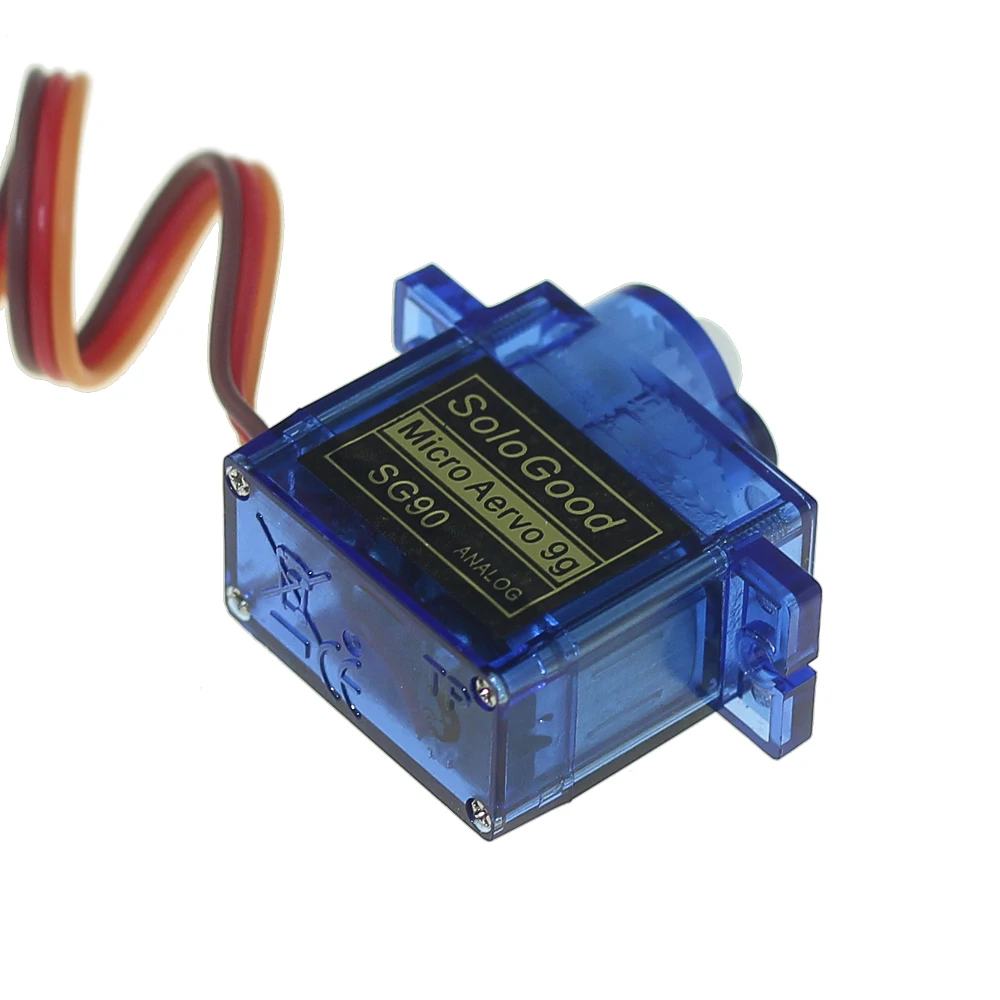 Микро Серводвигатель SoloGood SG90 9G для роботов 6 каналов управление вертолетом Arduino
