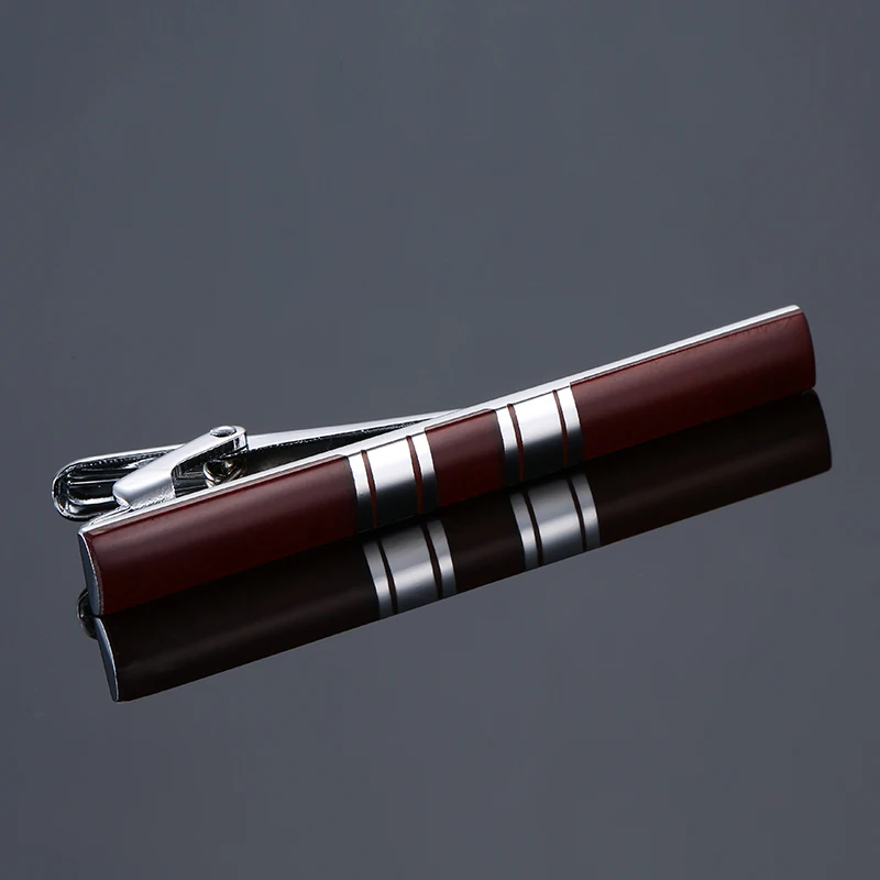 Красная эмалированная краска зажим для галстука персонализированный подарок