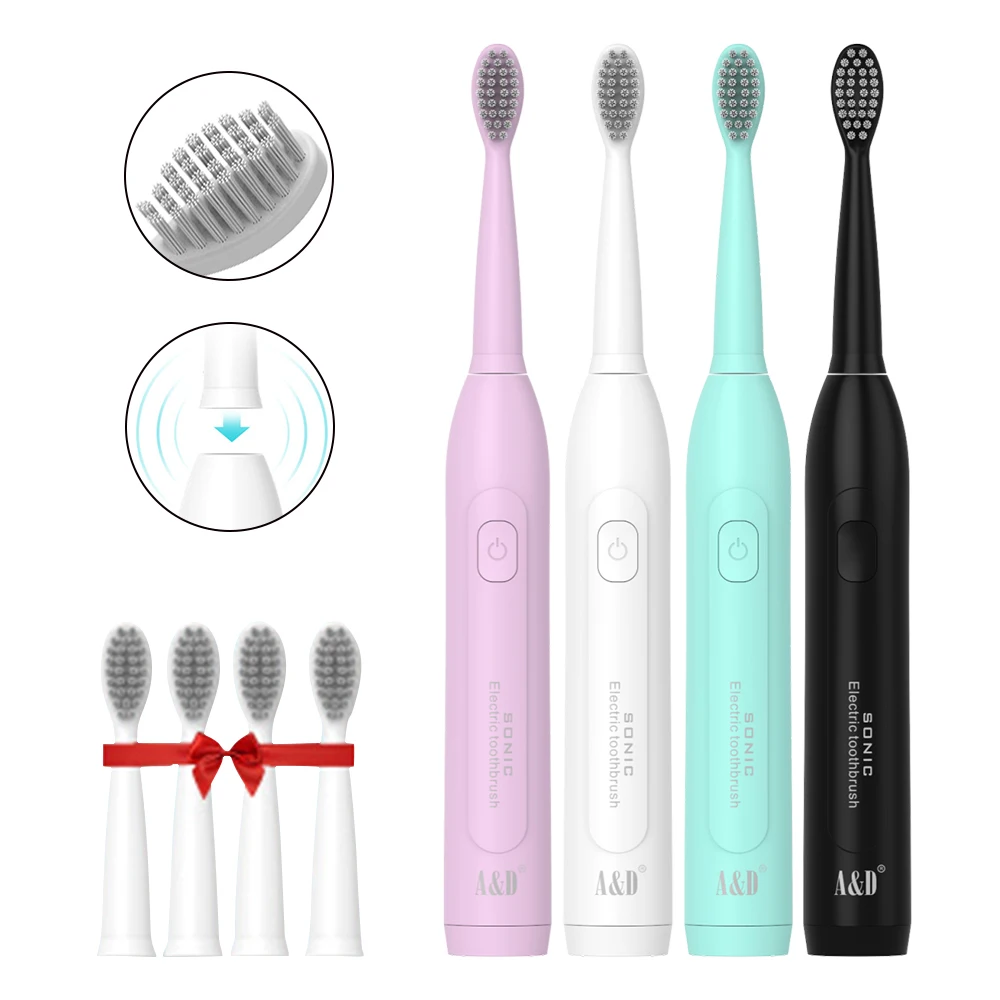 

Electric Toothbrush Deep Cleaning Ultrasonic Automatic Sonicare Dental Care Oral Whitening Portable Tooth Brush USB Rechargeable