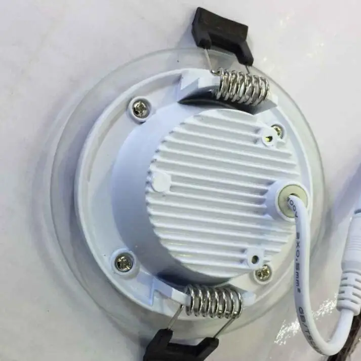 Новый дизайн круглая Светодиодная панель потолочный светильник 6 Вт 12 18