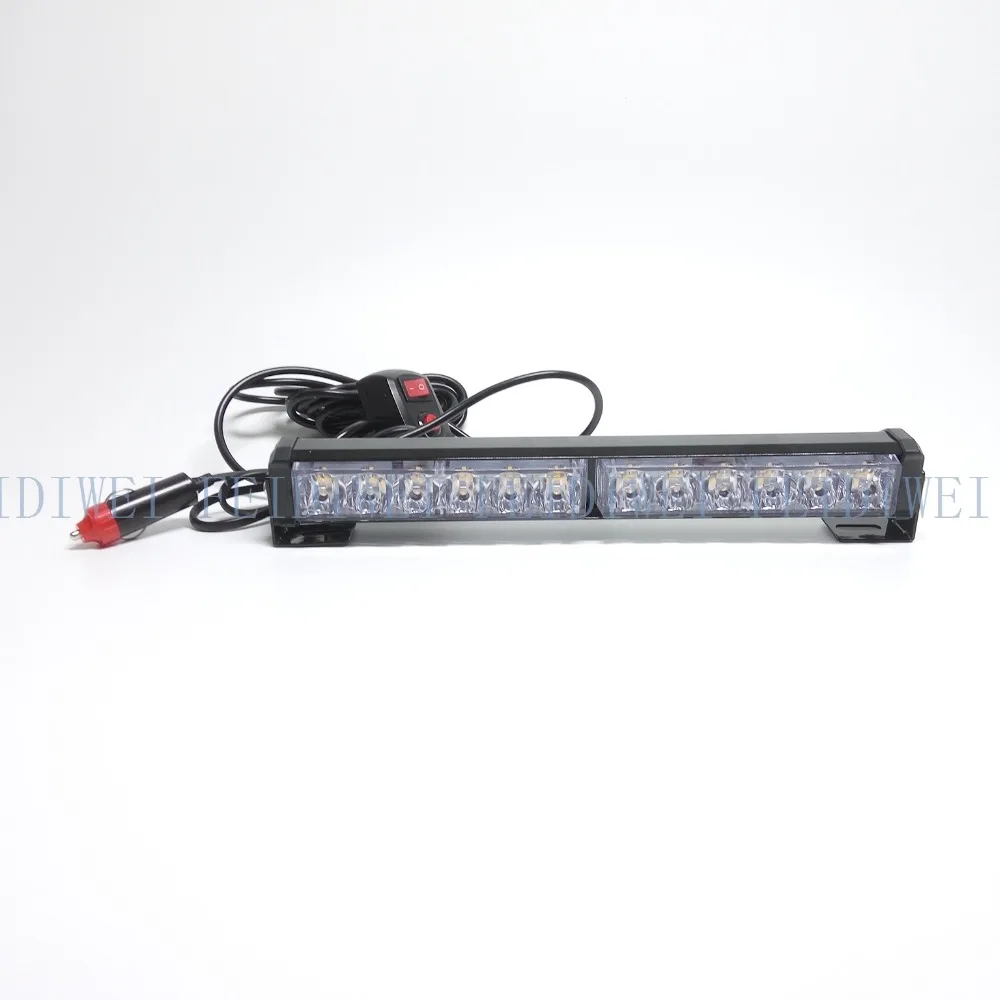 09012 12LED высокое Мощность мерцающий светильник пожарный мигающий аварийный