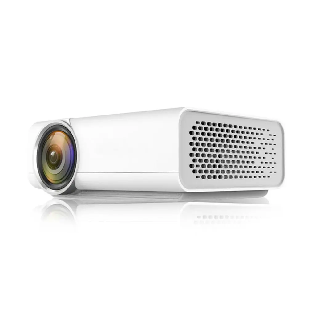 Мини-проектор для домашнего кинотеатра 2000 люмен проектор с HDMI VGA AV USB проводной с тем же экраном проектор
