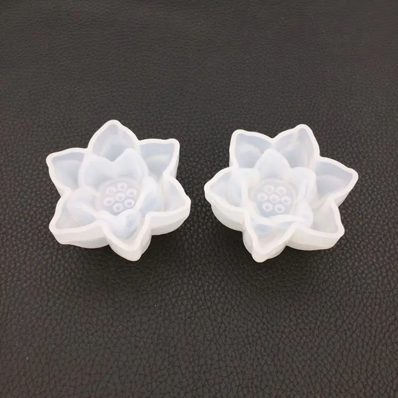 

3D Large Lotus Flower Jewelry Making Epoxy Resin Molds Resin Casting Craft Tools