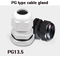 pg13 5 10pcs nylon cable conduit gland ip68 high quality waterproof cable connection 6 11mm no waterproof gasket free shipping