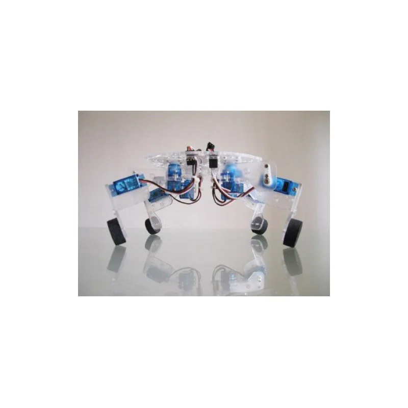 Бесплатная доставка задний корпус робота QuaBot с двигателем|chassis robot|chassis motorrobot bots |