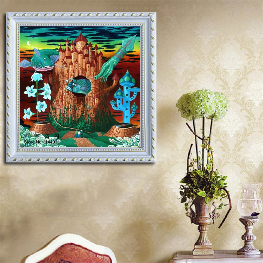 5D алмазная вышивка сказочный мир живопись своими руками Алмазная мозаика
