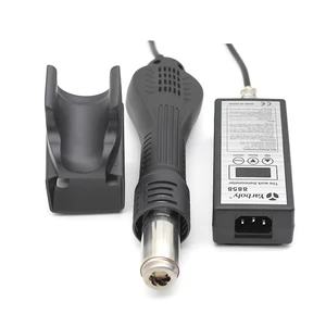 220 В портативный BGA SMD паяльная станция DIY горячий воздух воздуходувка Тепловая пушка фен для волос пайка фен 8858 VS 858 858D 8586