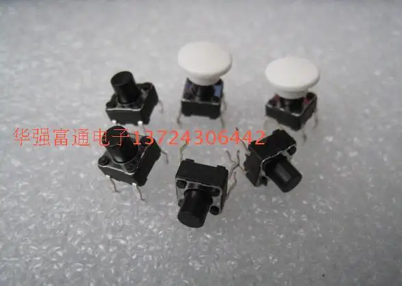 20PCS/LOT Imported Japanese ALPS 6*6*7 switch with cap key micro line four | Обустройство дома