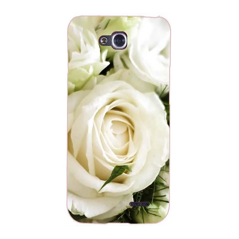 A303 Phone Cases For For LG Optimus L90 D410 D405 D405N Case Print Rose Wolf Patterned Cover Soft Silicone Back Shell Fundas Para - Цвет: A303