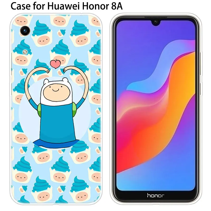 Чехол силиконовый для Huawei Honor 20 8A 7A Pro 10 9 8 Lite View 7S 8S 8X 7X 6X 8C 20i 10i Play | Мобильные