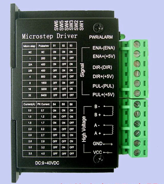 DM442 3.5A шаговый двигатель драйвер приводная плата одноосный контроллер