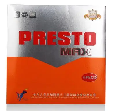 SPEED 1BLACK Оригинальные 729 PRESTO MAX Janpan импортные губки для торта, покрытие для настольного тенниса/резина для пинг-понга - Цвет: SPEED 1BLACK