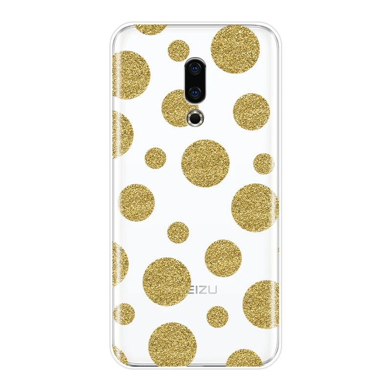 Мягкий силиконовый чехол для телефона Meizu 16th 16x15 Lite 16 Plus белая задняя крышка в