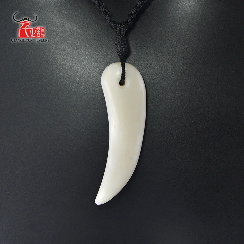 Гавайские Серферы ручная работа Коровья кость подвеска Новая Зеландия маори