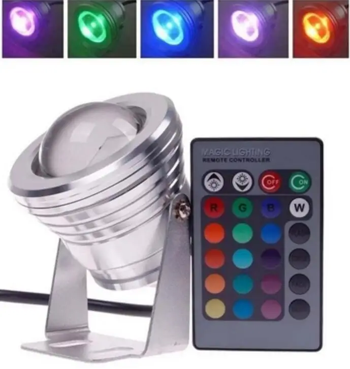 

12V 10W RGB LED Floodlight / sig / Landscape / advertising Lamp Garden Light