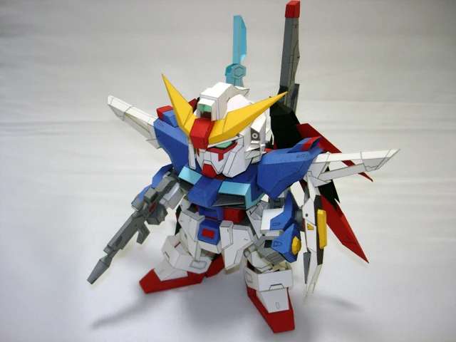 

ZGMF-X42S DESTINY GUNDAM Бумага модель игрушка ручной работы