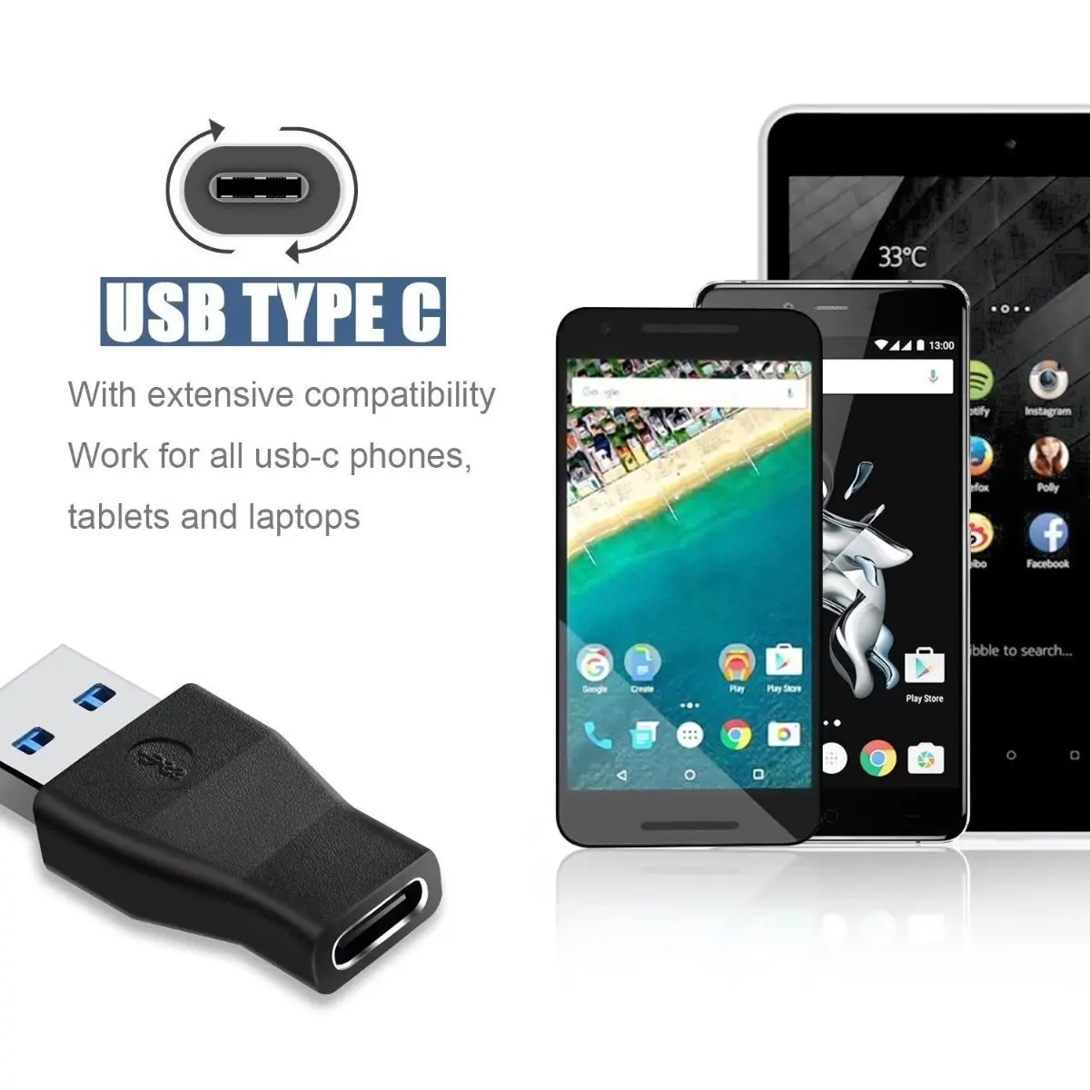 Адаптер M2F для Xiaomi Mi 9 8 6X Pad 4 2 MiA1 5X 5C 5S Plus Redmi Note 7 Mix 2S Max 3 USB-C | Мобильные телефоны и