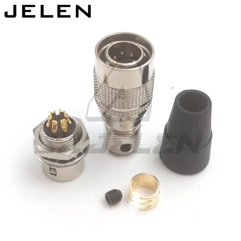 6-контактный разъем Hirose, штекер и гнездо, электронное оборудование