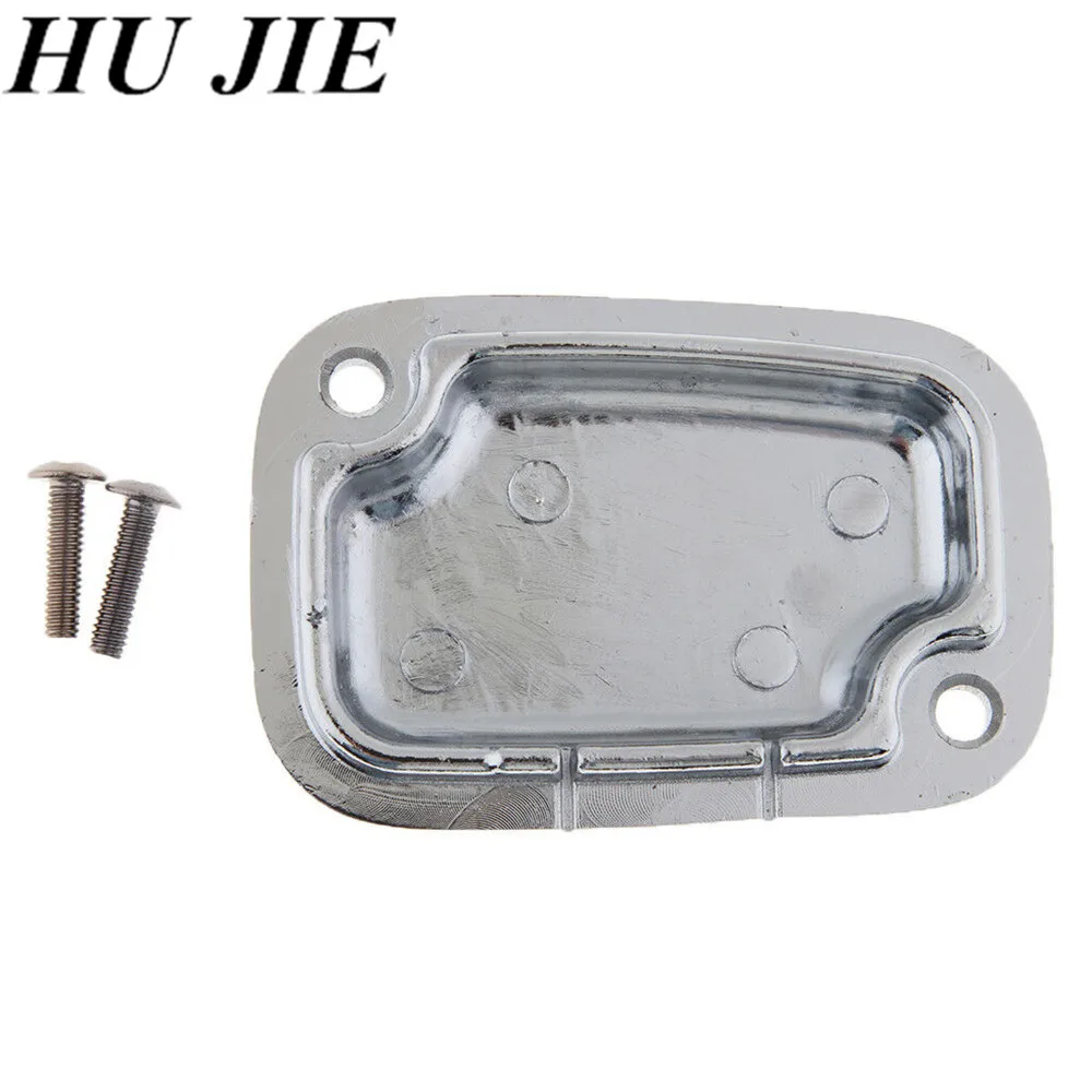 

Motorcycle Brake Fluid Reservoir Master Cylinder Cover For Road King 2007-2012 08 09 10 11