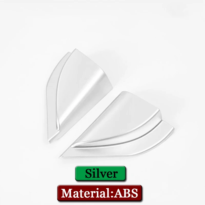 

Car Styling ABS For Mitsubishi Eclipse Cross 2018 2019 Auto Inner Triangle Frame Covers Sequins Car Internal Decoration Sticker
